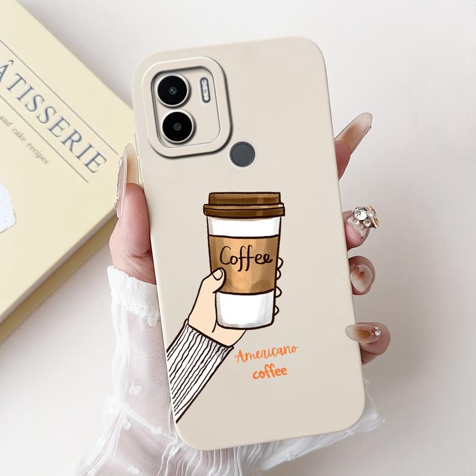 For Xiaomi Redmi A2 Case Redmi A2+ New Candy Painted Cover Shockproof Phone Case For Xiaomi Redmi A2 Plus RedmiA2 A2+ Soft Shell