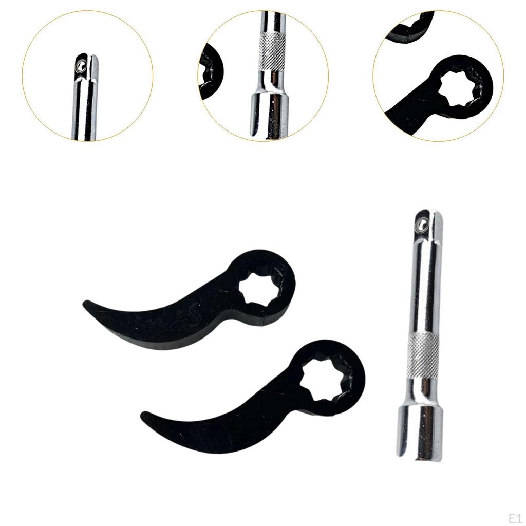 Wrench Adaptor Heads Auto Repair Tool Practical Compact Labor Saving Half Shaft Disassembly for
