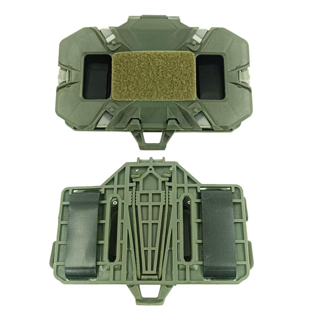 Outdoor Sport Taktisches MOLLE Faltbares Navigationsbrett Airsoft Kartenhülle Admin Panel Handyhalter für Bildschirmgröße 4,7-6,7 Zoll