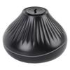 Flame Diffuser Humidifier 160ml Water Tank 7 Flame Colors USB Essential Oil Diffuser Humidifier with Crystal Ball Black