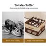 1PC Shoe Box With Lid Household Storage Box Foldable Dustproof And Large Capacity Boot Storage Box Organizing Home Organization