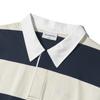 Illuminate Stripe Rugby Long Sleeve - Navy