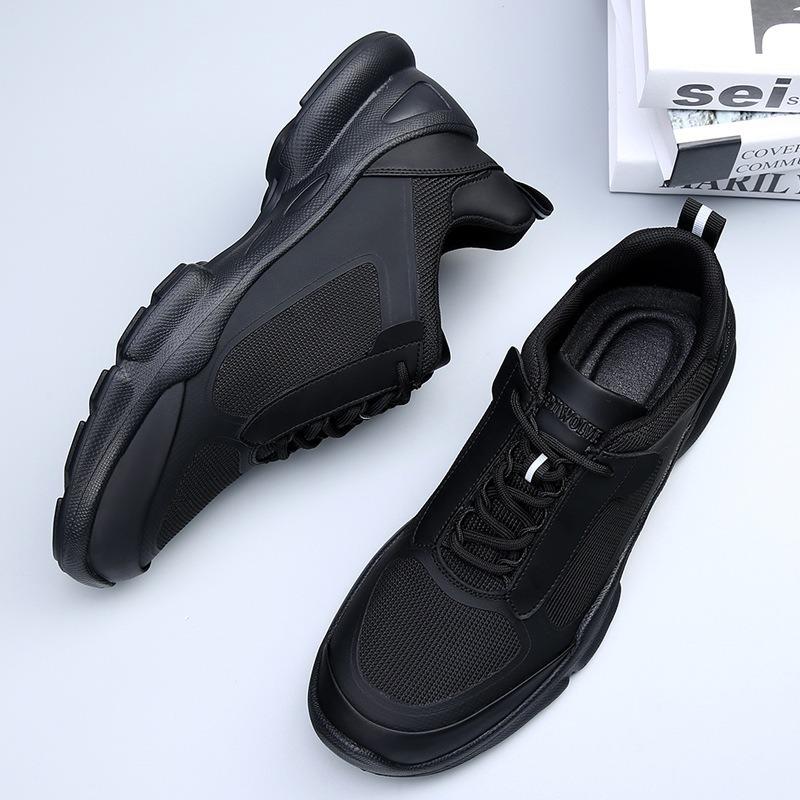 Spring and Summer Mesh Walking Shoes Outdoor Sports Off-road Running Shoes Men's Hollow Breathable Casual Non-slip Hiking Shoes