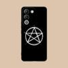 Aesthetic Pentagram Phone Case for VIVO V60 V50 V40 V30 V29 V27 V25 V23 Pro Lite 5G Soft TPU Shockproof Cover