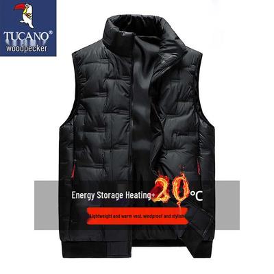 Men's Winter Stand-Up Collar Padded Vest