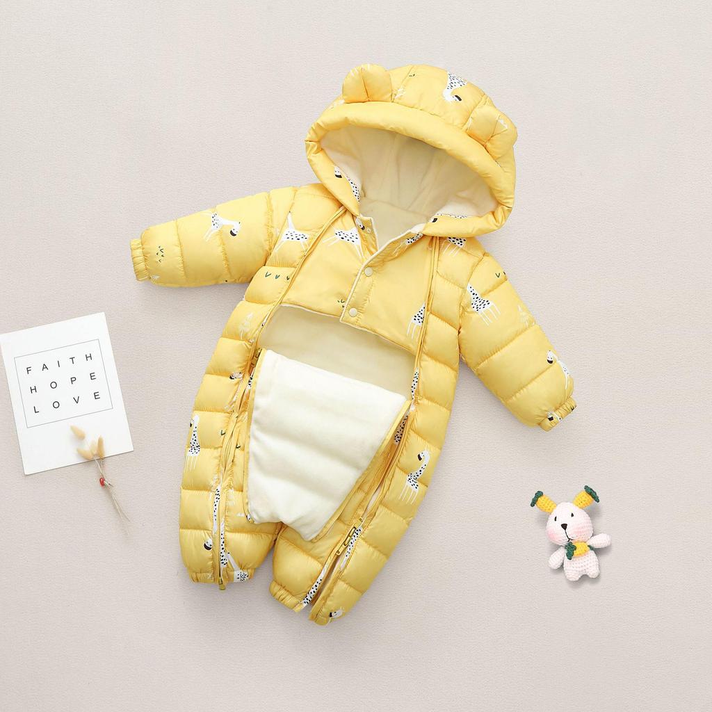 Infant Winter Jumpsuit: Toddler One-Piece Outerwear for Boys & Girls