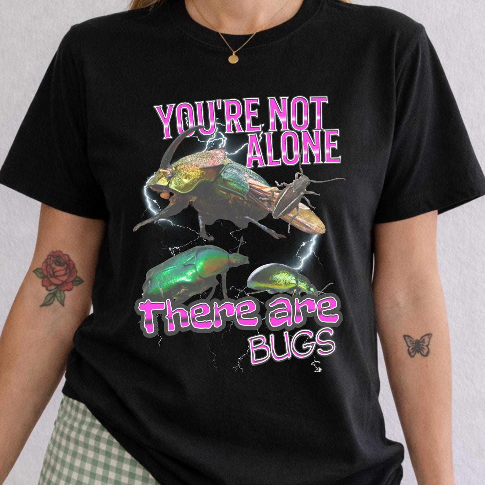 Funny Entomology Shirt – Retro Bug Graphic Insect Lover Tee M