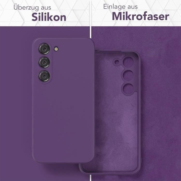 Coque - Samsung - Galaxy S24 Plus - Silicone Mat - Ultra Slim - Violet Foncé