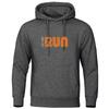 Herren Frühling und Herbst Hoodies Street Fashion Lifetime Running Bedruckte Sweatshirts Damen Lässige Lustige Lockere Hoodies Neuer Stil