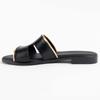 Women's Leather Sandal. Purapiel Hacca 102708
