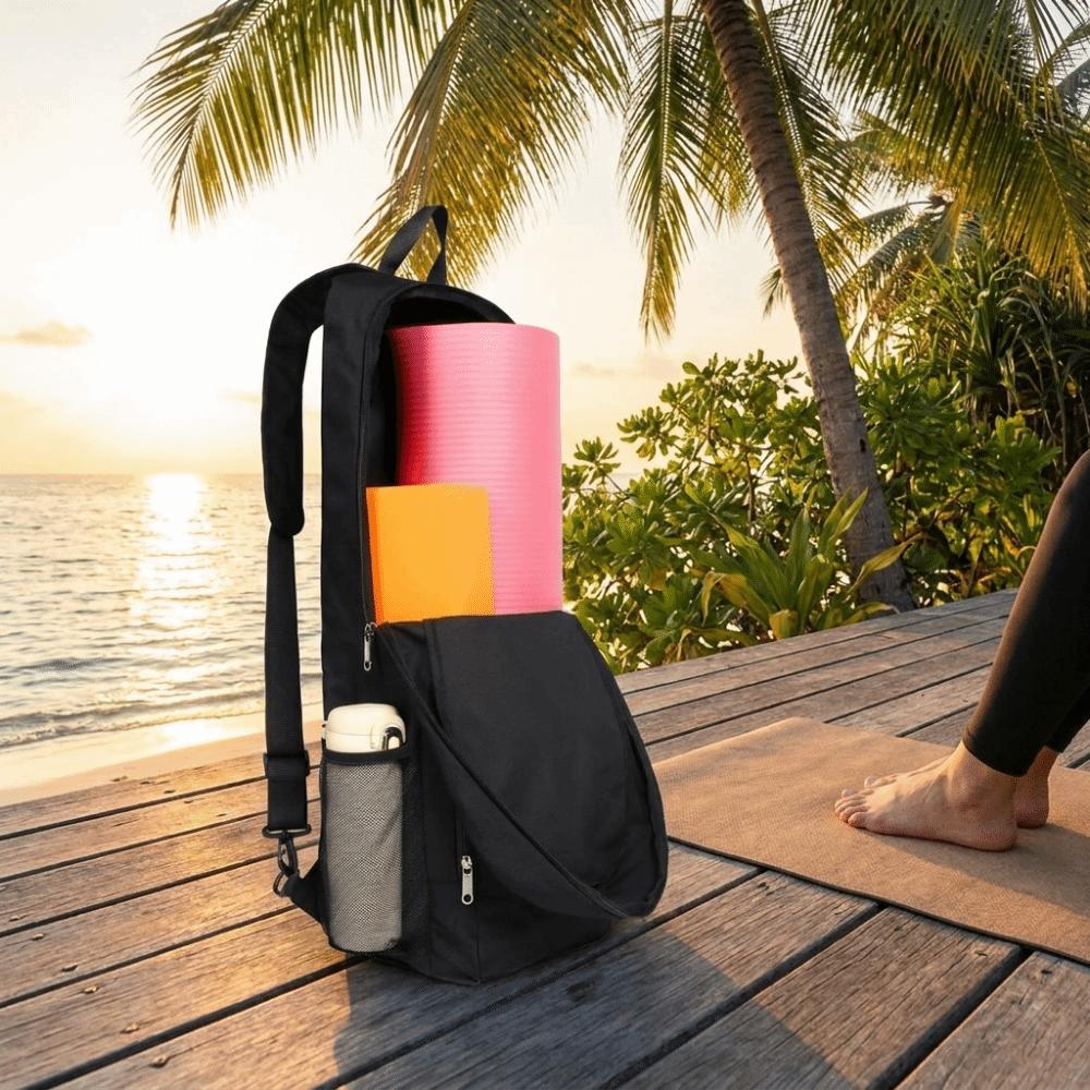 Water-Resistant Yoga Mat Bag Waterproof Mat Carrier Exercise Mat Shoulder Bag Exercise Accessory