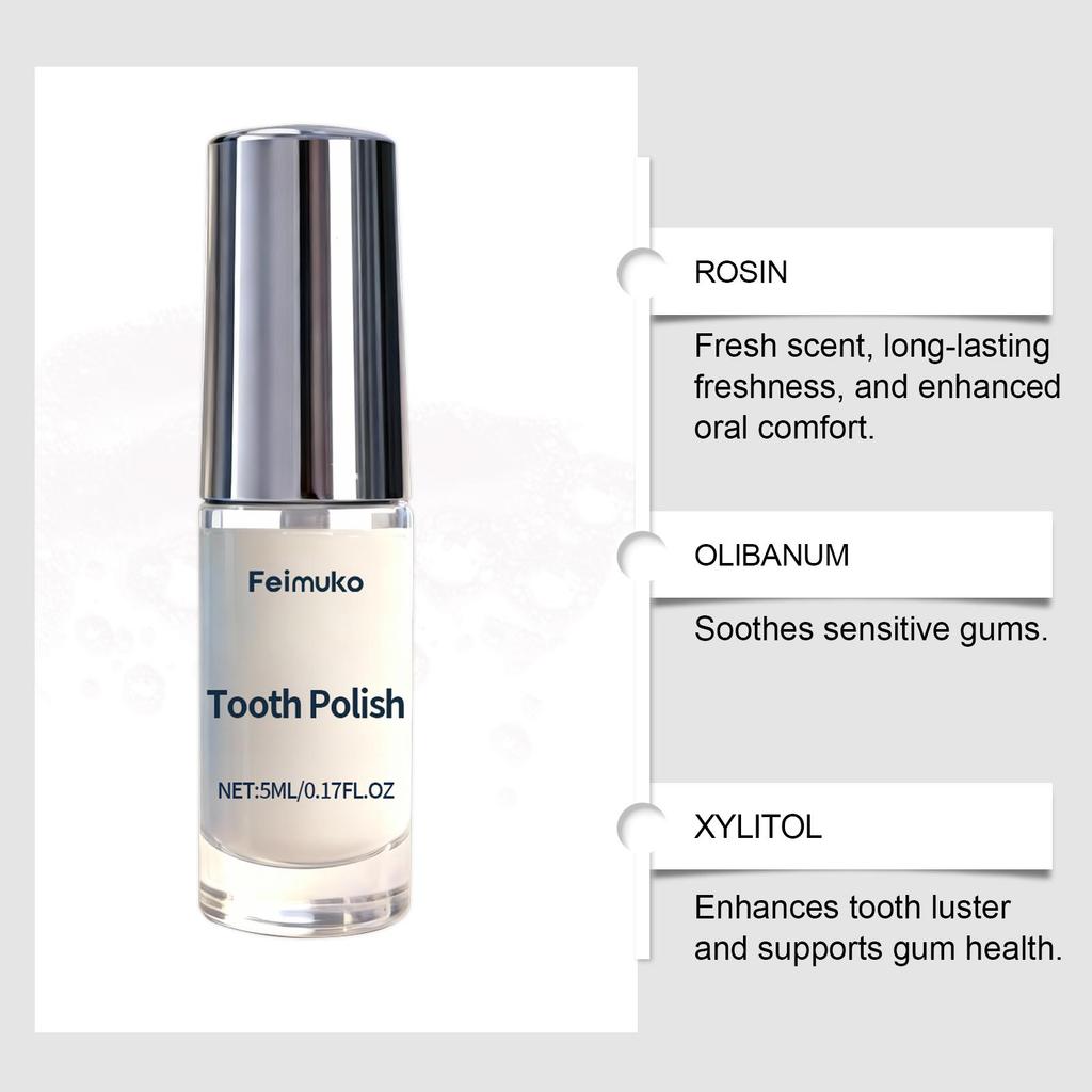 Daily Teeth Care Varnish | Gentle Oral Care for Clean, Smooth & Natural Shiny Teeth