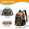 Kinderrucksack für Jungen Mädchen Schultaschen-Set mit isolierter Lunchtasche Zurück zur Schule Buchtasche Grundschüler Perfekte Geschenke