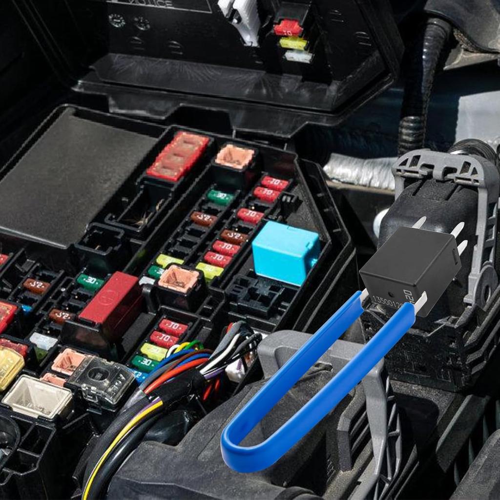 Aleric Relay Puller Pliers and Relay Fuse Remover Tools, 6 Pack, Automobile Fuse Puller Pliers, Car Fuse Puller, Fuse Removal Tool, Relay Pliers