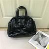 Fashion spacious padded large capacity designer totes for down cotton luxury plutonium leather crossbody bag