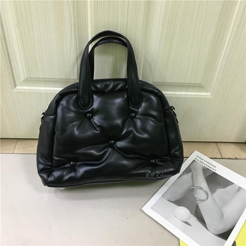 Fashion spacious padded large capacity designer totes for down cotton luxury plutonium leather crossbody bag