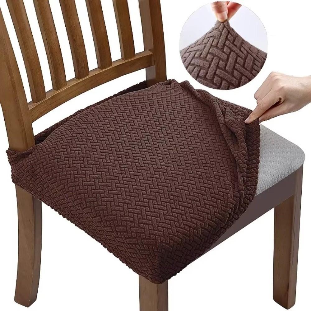 Removable Slipcover Washable Anti-Dust Chair Covers Jacquard Chair Seat Covers Upholstered Chair