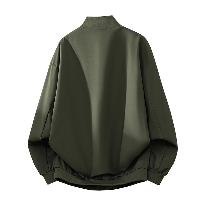 Jacket Men's Baseball Uniform Cotton Coat Men's Coat Loose Warm Top