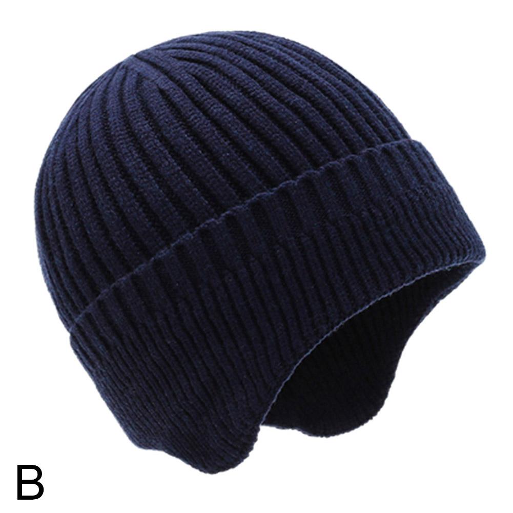 Männer Frauen Verdickte Ultrawarme Plüsch Gestrickte Schnee Mode Mütze Unisex Neu Outdoor Kältefest Ohrenschutz Wollmützen