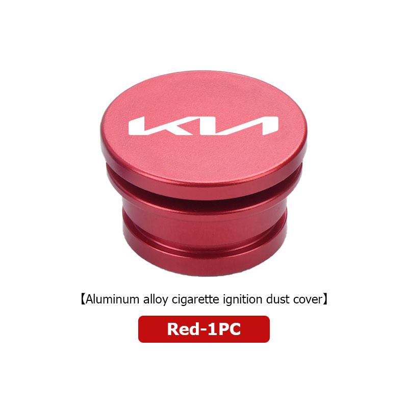 ADX3 Car Cigarette Lighter Cap Aluminum Alloy Auto Accessories For KIA Cerato Soul Venga Forte Spectra Sedona Niro Cadenza