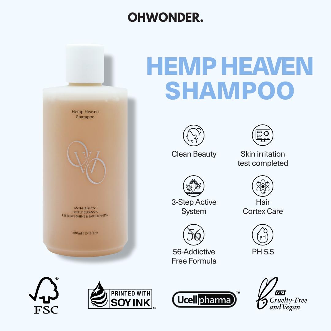

[OHWONDER.] Шампунь Hemp Heaven 300 мл