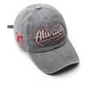 Retro Washed Cotton Cap Letter Embroidered Stitching Adjustable Unisex Baseball Hat Vintage Streetwear Casual Truck Hat Trendy Fashionable Sun Hat