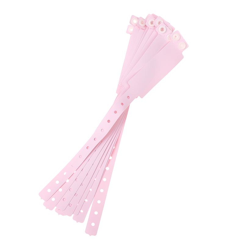 10Pcs Disposable Waterproof Plastic Wristband Handwritten Identity Information Disposable Single Use Wristband