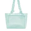 [FUYUUNEKO] Satin Ita Bag with Double Stitched Pouch, Milk Dolly, Otaku Goods, G.trigger Ita Bag, Clear Bag, Mint Turquoise [Parallel Import]
