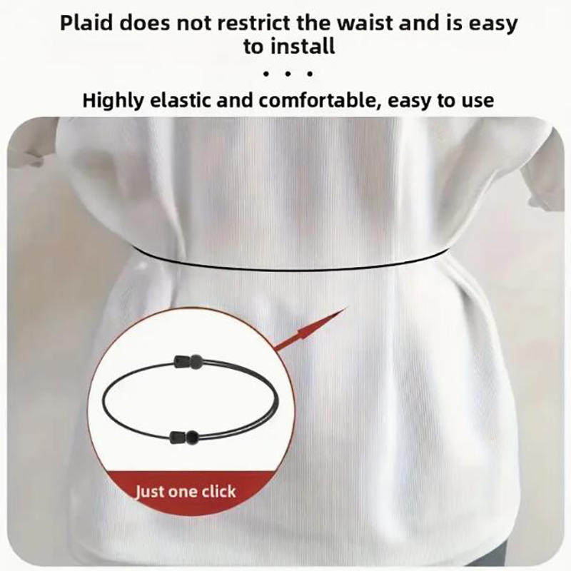 3Pcs Adjustable Elastic Band Crop Tuck Tool Elastic Crop Tuck for Sweater Shirt Summer Crop Tops Adjustable Band Clothing Fasten Accessories