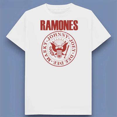 Camiseta Gráfica de Manga Corta Holgada Ramones Johnny Joey Deedee Marky para Hombre y Mujer para Uso Casual Todo el Año