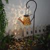 Watering Can Solar Light Outdoor Landscape Solar Light IP65 Waterproof Garden Decor Light with Stake for Yard Patio Lawn Decoration