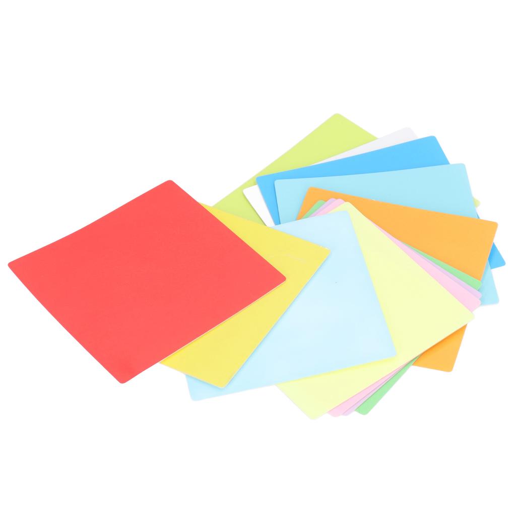 12pcs Dry Erase Notes Set Reusable Washable Removable Mini Board Squares Notes with Marker for