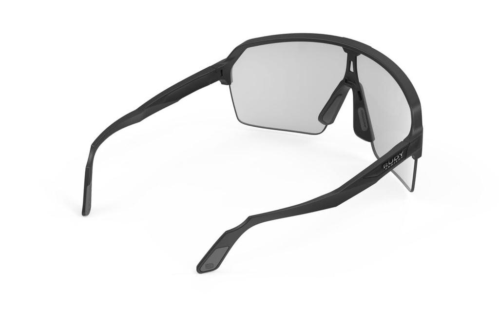 Rudy Project Spinshield Air Sports Black Photochromic Laser Sunglasses, Matte/ImpactX2 Black, SP847806-0003