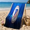 Atletico Madrid Crest Beach Towel Microfiber Beach Towel, Lightweight and Quick-Dry, for Summer Travel, Swimming Pool Fan Birthday Gift