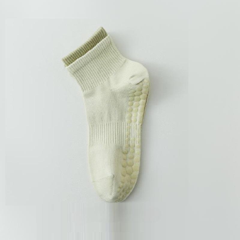 Double Cuff Women's Mid-tube Socks Short Socks Cotton Socks Breathable Sports Socks