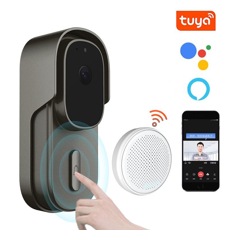 

Умный Wi-Fi дверной звонок с низким энергопотреблением, беспроводной домофон, изменяющий голос и мониторинг вандализма для домашнего использования