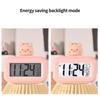 Cute Cartoon Shape Digital Clock Multifunctional Desktop Clock New Children's Electronic Clock