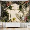 King Palm Landscape Plant Tapestry Natural Simple Psychedelic Tropical Wall Hanging Aesthetics Dormitory Home Decor