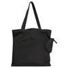 New Adidas Recycled Polyester Tote Bag Shopping Bag Handbag Shoulder Bag Regular Unisex Black JX5481