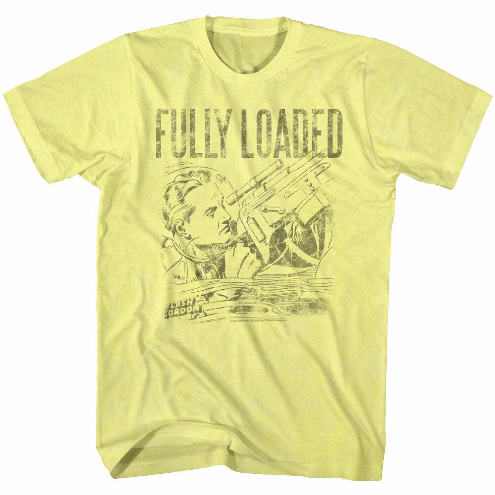 Flash Gordon Classic 80 Movie Flash Fully Loaded Men T Shirt XXXL