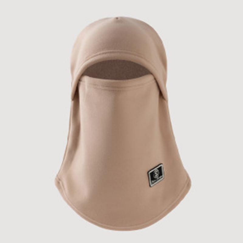 Warm Fleece Dustproof Beanie Winter Velvet Wrap Windproof Ear Protection Helmet Hat Face Cover Unisex Outdoor Cycling Skiing