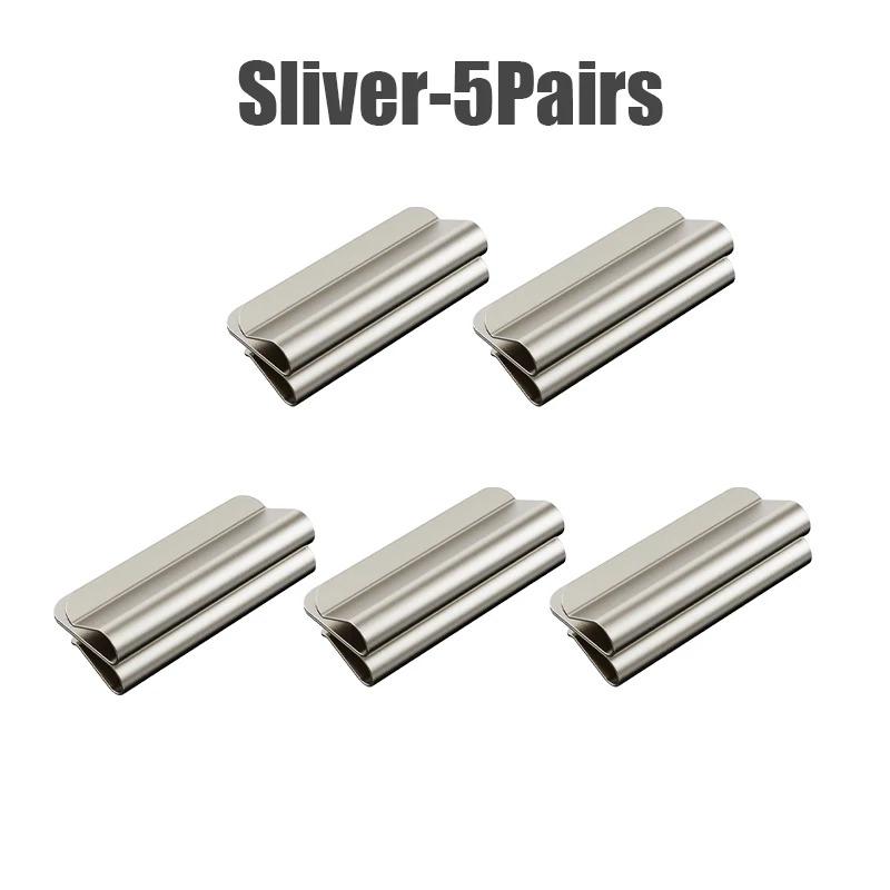 No Sew Magnetic Curtain Clips Light Blocking Fasteners No Drill Home Dorm Room Darkening Hooks for Window Curtain & Bed Net Fixing