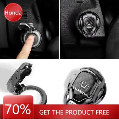 Auto Heiß XR Auto Ein-Klick Start Knöpfe Schutzhülle Dekoration Für Honda Civic Accord Crider City XRV CRV HRV Inspire Fit