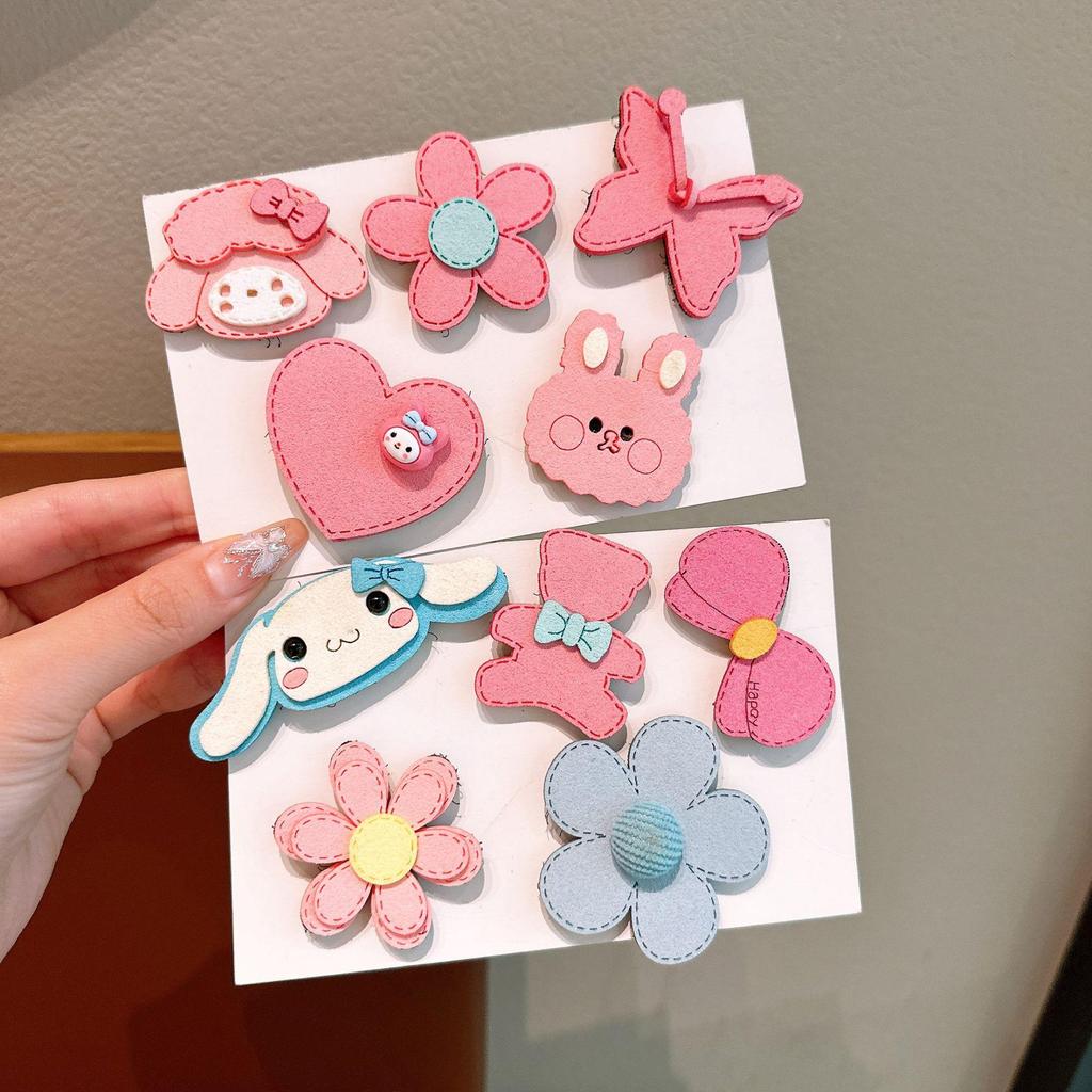 Children's Velcro Bangs Adhesive Hair Patch - Frizzy Baby Hair Headwear Accessory.