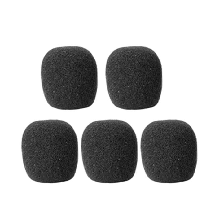 5Pcs Microphone Wind Cover, Headset Microphone Foam Headset Microphone Sponge