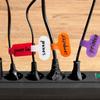 Cable Labels Tags 20 Pcs  Self Adhesive Cable Labels Colorful Waterproof Cord Labels Tags Reusable Wire Organizer for Home
