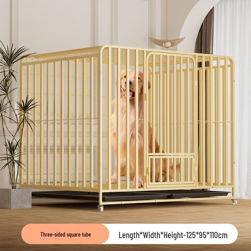 Large Indoor Dog Kennel for Golden Retrievers and Labradors