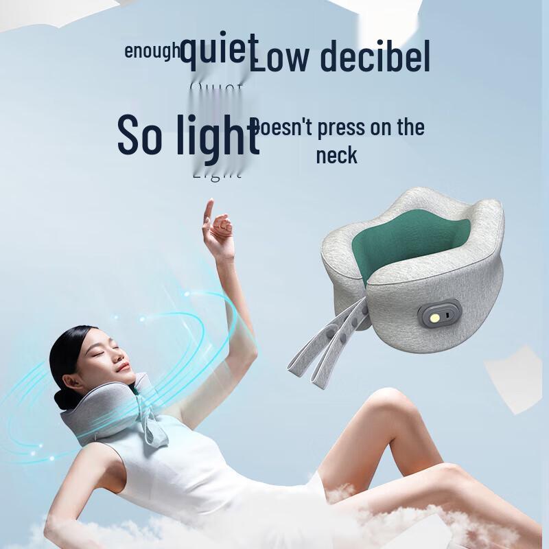 HEZHENG Portable U-shaped Neck Massager Pillow