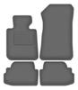 Dywaniki samochodowe welurowe grafitowe: BMW 1 E82 coupe (2007-2013)