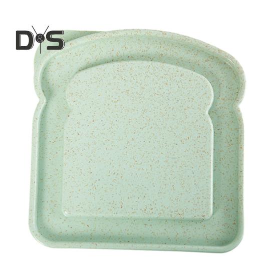 Plastic Toast Box Convenient To Carry Useful Office Worker Lunch Toast Sandwich Carrying Case